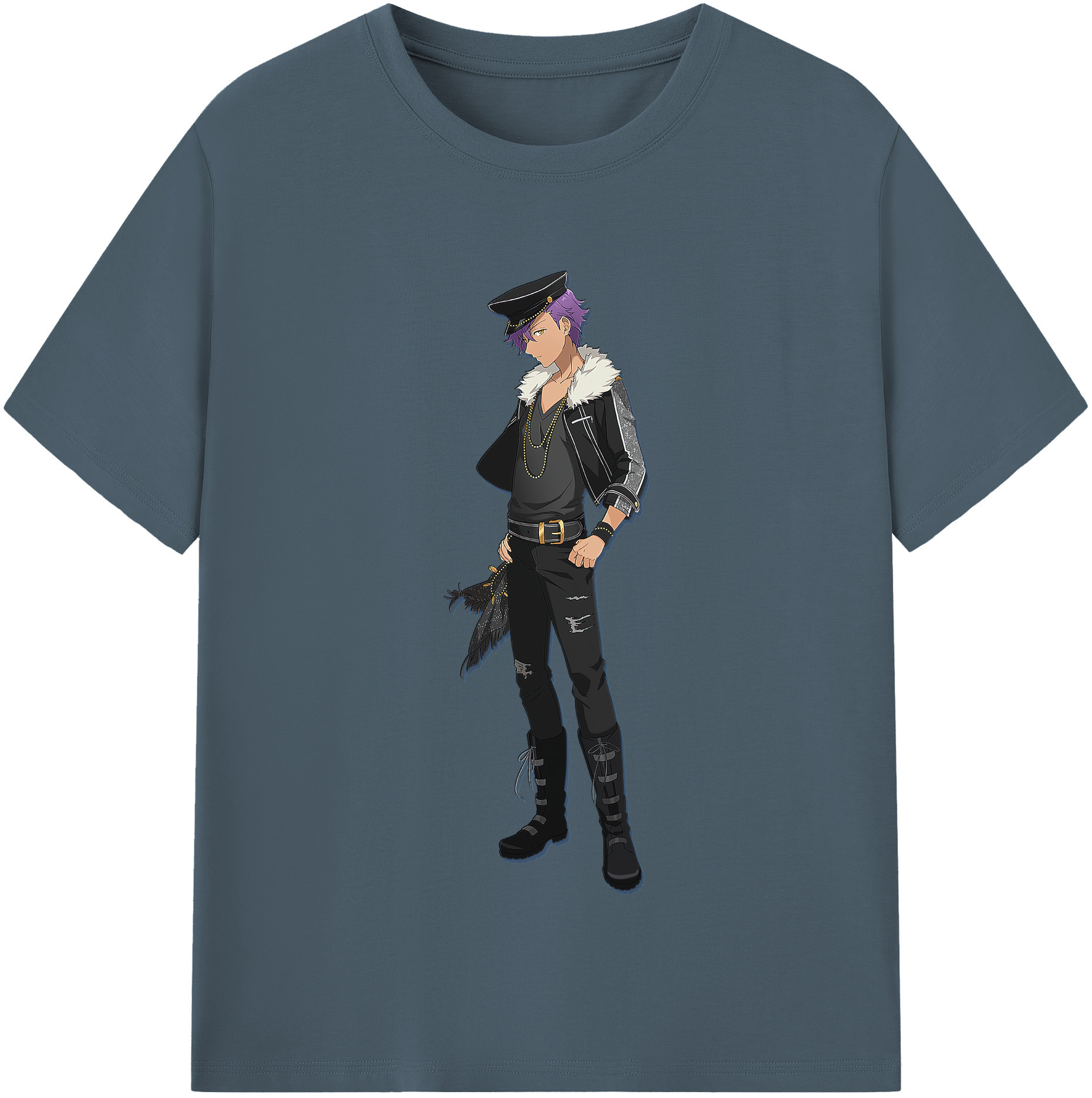 （画像用） あんさんぶるスターズ! Ensemble Stars 綿100％半袖Tシャツ（フロントプリント）
